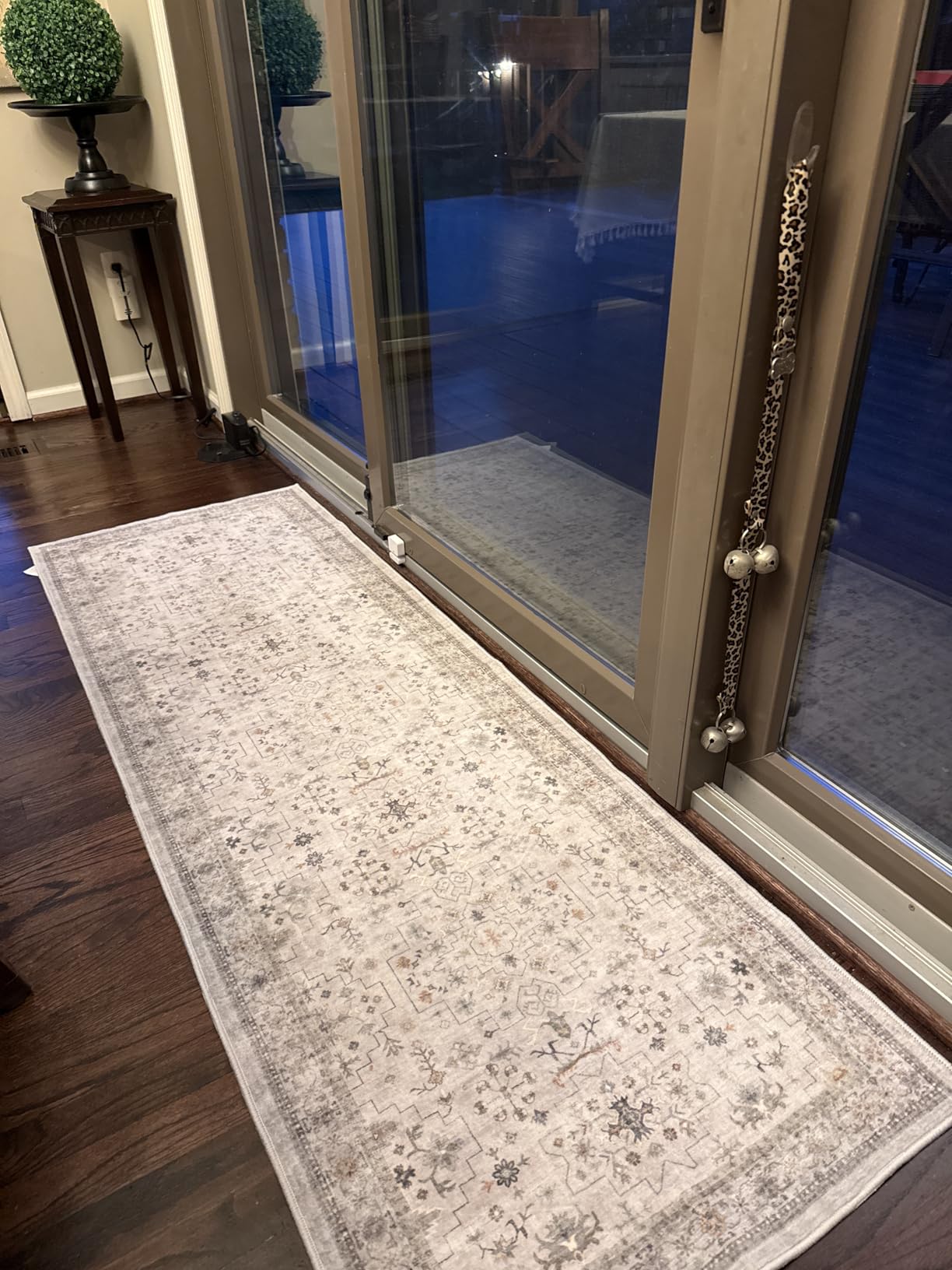 Dark Washable Long Runners for Hallways, 2'6