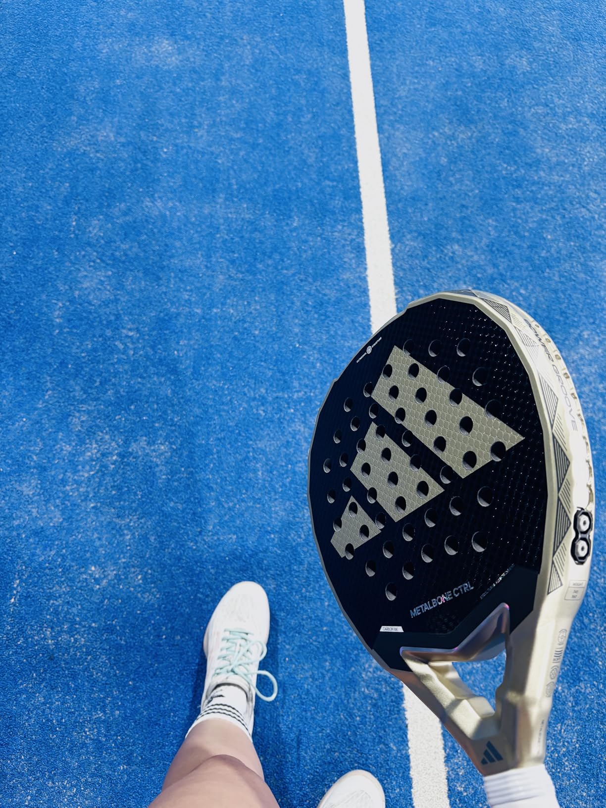 Adidas Metalbone Ctrl 3.4 Padel Racket 2025 customer photo 2