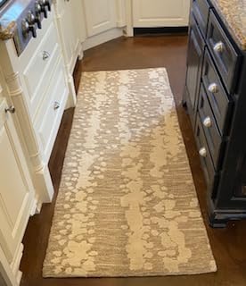 Nicole Miller New York Mod Weave Abstract Knotted Texture Handcrafted Area Rug, 100% Wool Rug, Navy Blue, 8'x10' customer photo 1
