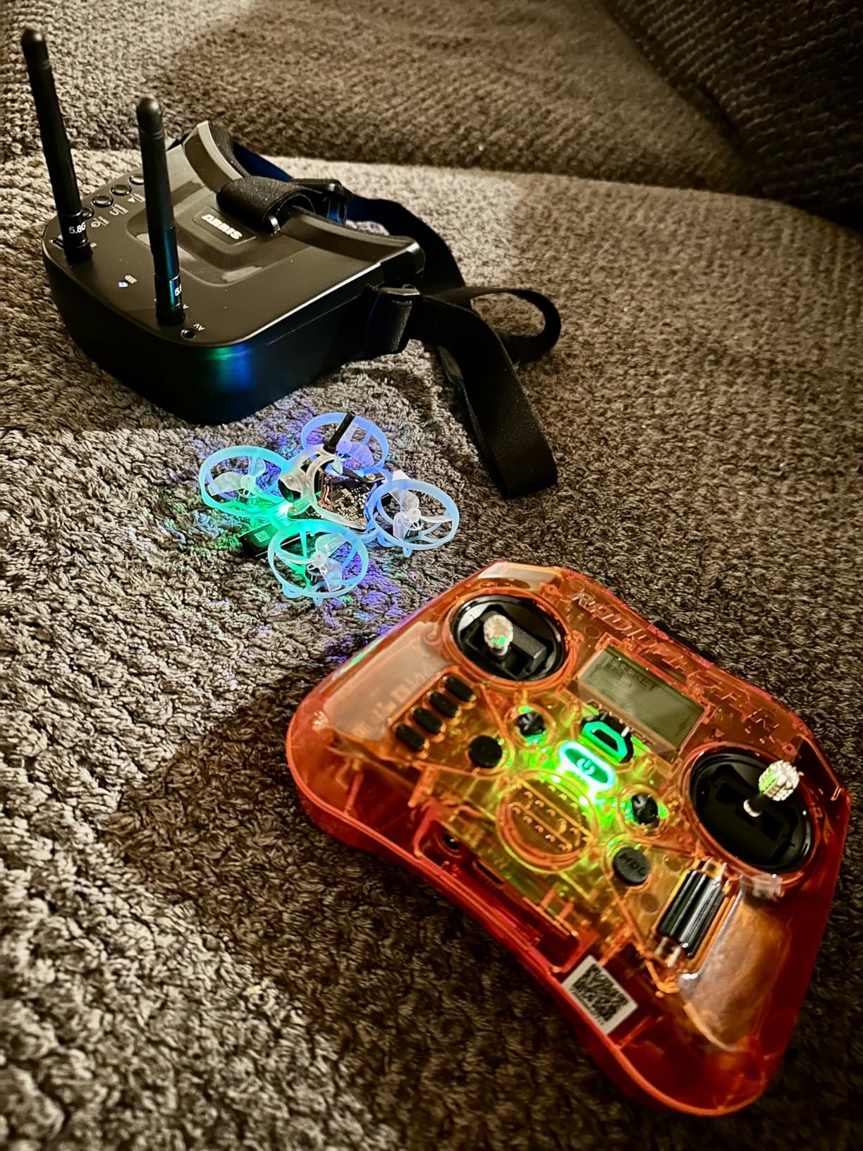 BETAFPV ELRS V3 Air65 Brushless Whoop Quadcopter, Ultralight 1S 65mm Micro Whoop Drone with C03 FPV Camera, G473 5IN1 Air Brushless FC 0702SE II 27000KV Motors for FPV Racing Indoor & Outdoor customer photo 1