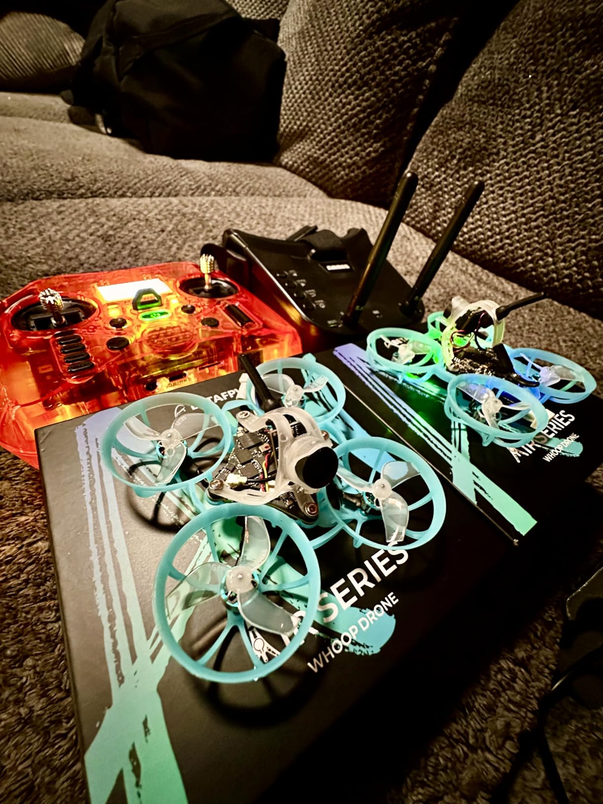 BETAFPV ELRS V3 Air65 Brushless Whoop Quadcopter, Ultralight 1S 65mm Micro Whoop Drone with C03 FPV Camera, G473 5IN1 Air Brushless FC 0702SE II 27000KV Motors for FPV Racing Indoor & Outdoor customer photo 2