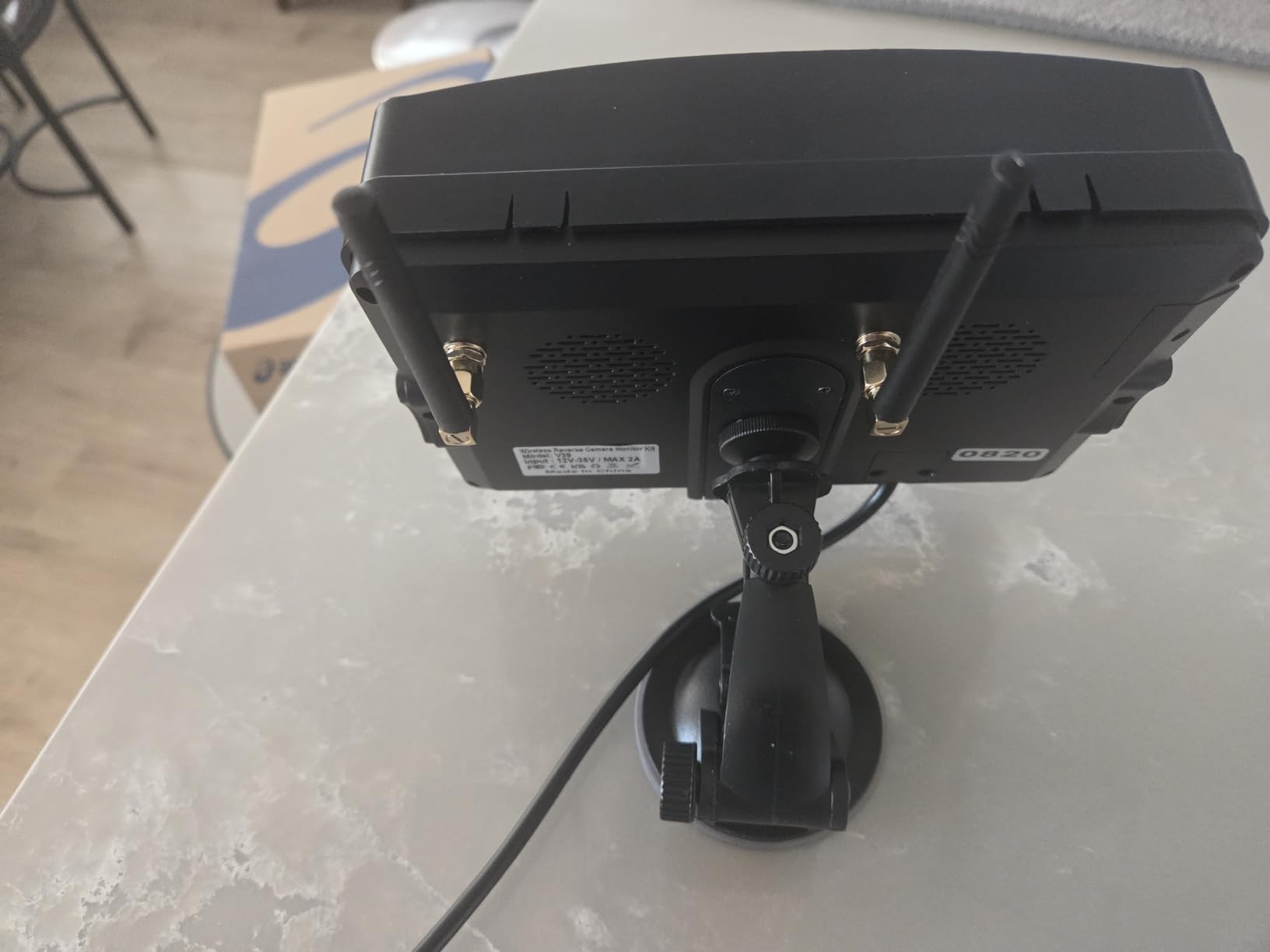 HD 1080P Magnetic Wireless Backup Camera: 1-Min Easy Install No Wiring 25H Long Battery Life for Long Travel - 7