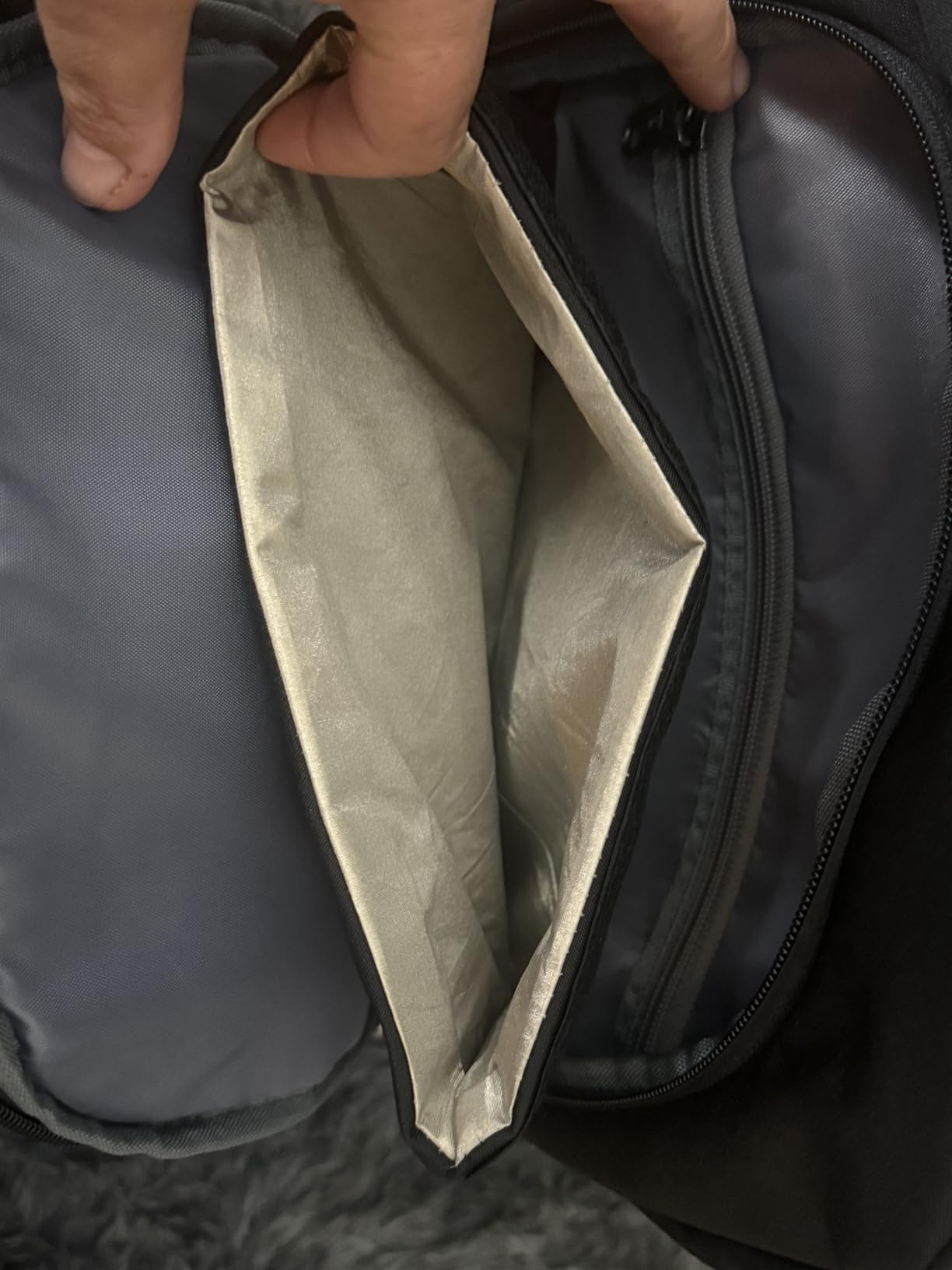 Faraday Backpack for Laptops and Phones, Electromagnetic Shielding Faraday Bag, Military Grade EMP Proof Protection for Security & Data Privacy customer photo 2