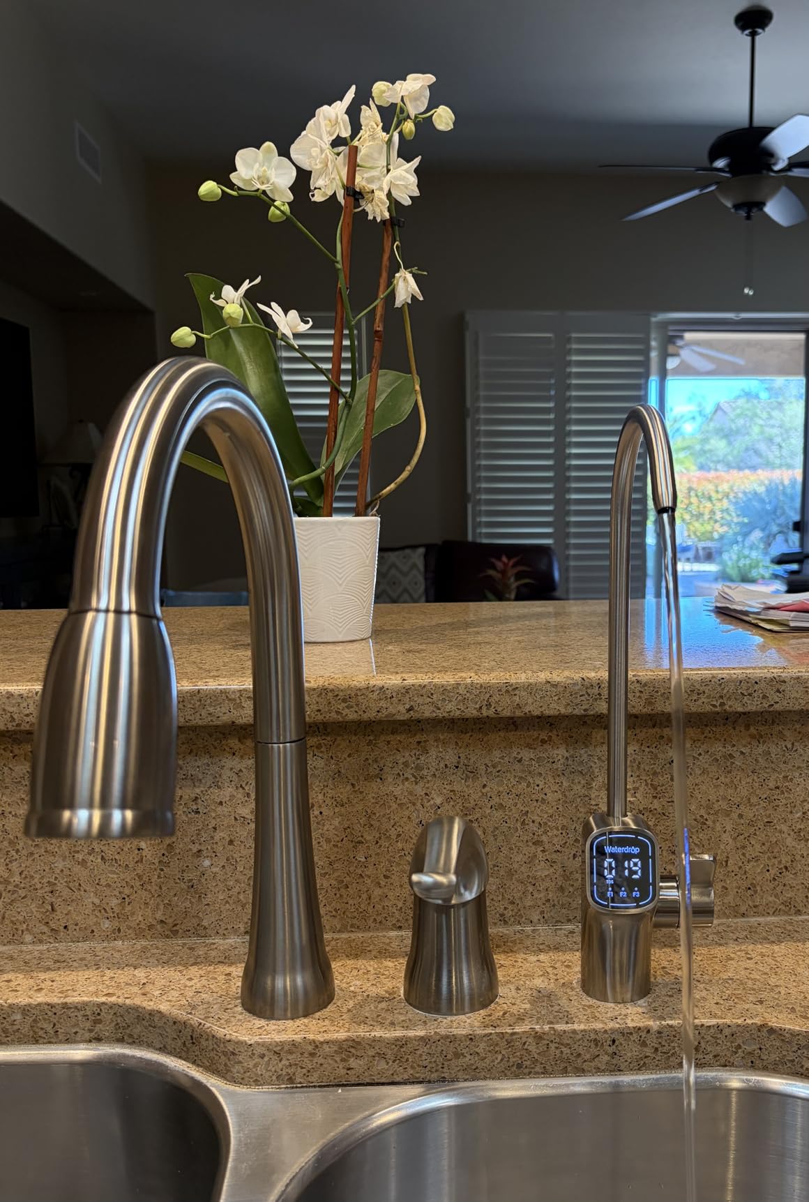 Waterdrop X8-WAN Alkaline Mineral Tankless Reverse Osmosis System, NSF/ANSI 42&58&372 Certified, 800 GPD RO Filter, 10-Stage Filtration Undersink RO System, 2:1 Pure to Drain, LED Faucet, BPA Free customer photo 1