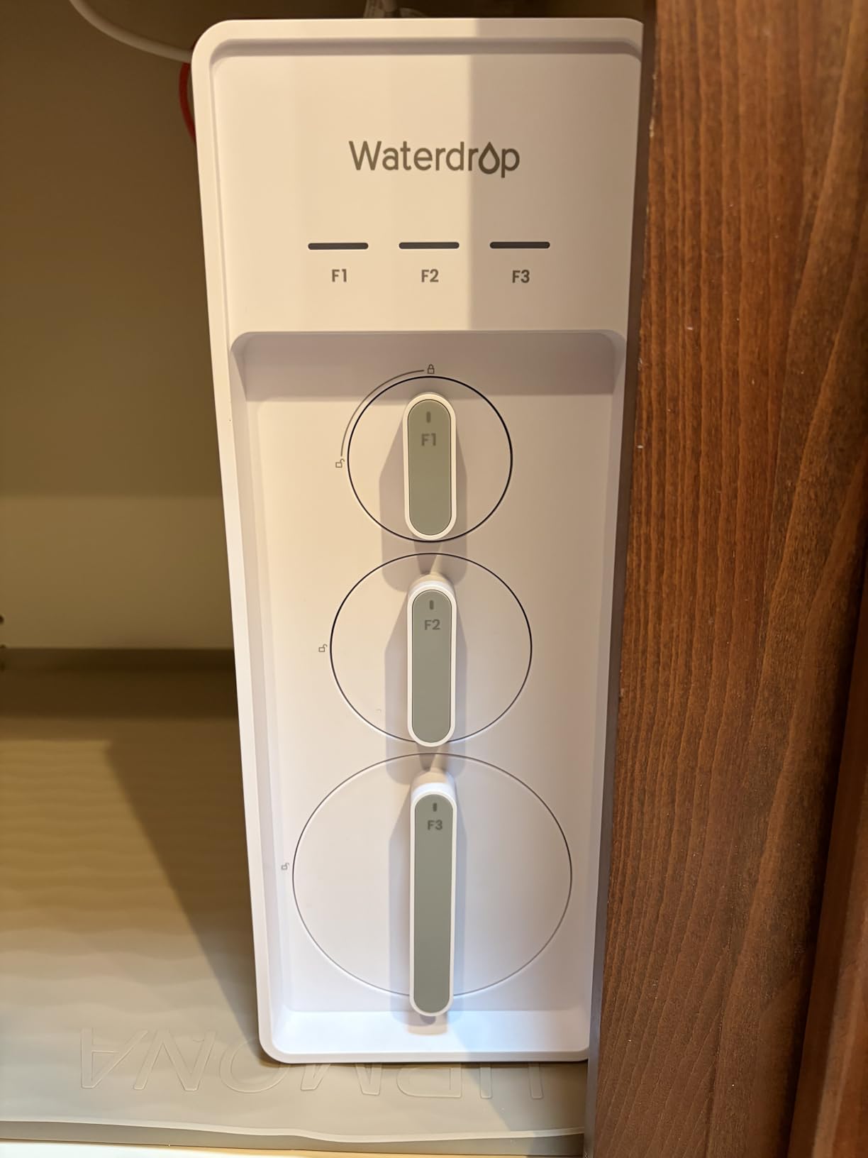 Waterdrop X8-WAN Alkaline Mineral Tankless Reverse Osmosis System, NSF/ANSI 42&58&372 Certified, 800 GPD RO Filter, 10-Stage Filtration Undersink RO System, 2:1 Pure to Drain, LED Faucet, BPA Free customer photo 2