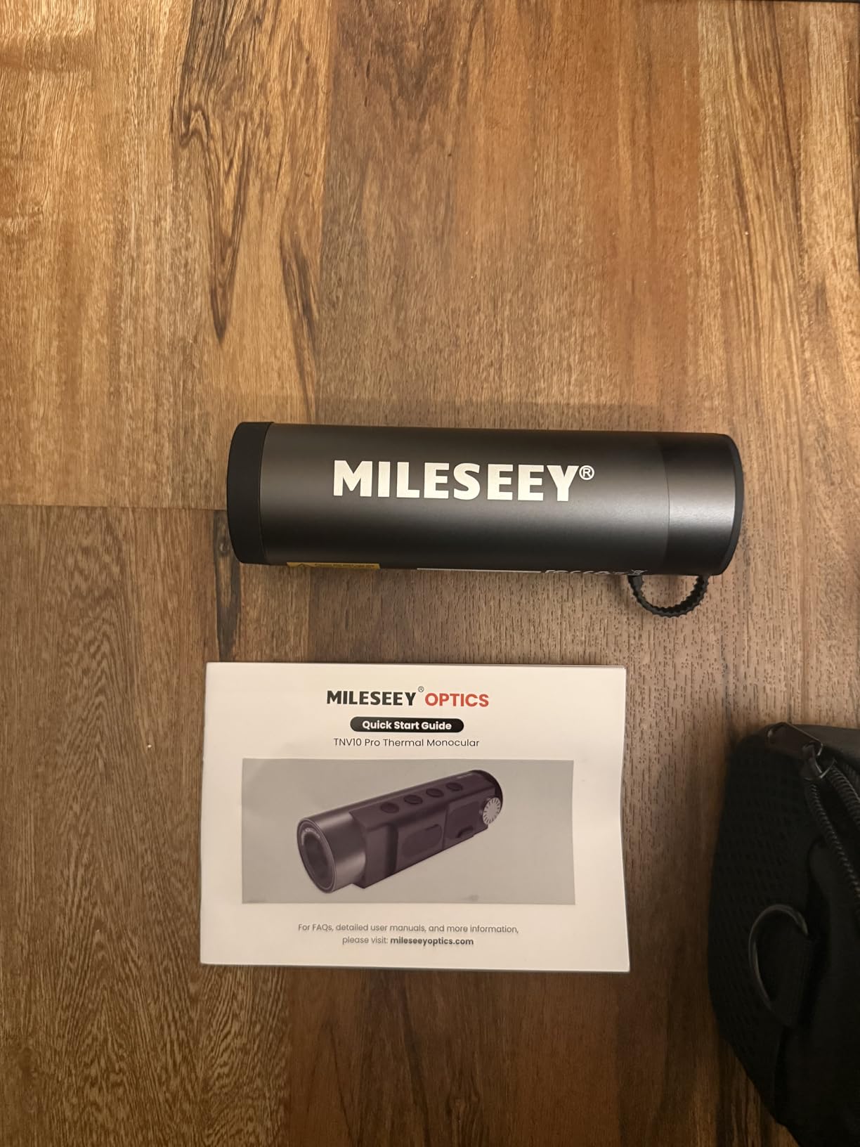 MiLESEEY TNV10 PRO 320x240 IR Resolution Thermal Monocular, 13mm 50Hz Aircraft Mg-Al Alloy Handheld Thermal Camera, Night Vision Imager, Hot Spot Tracking customer photo 2