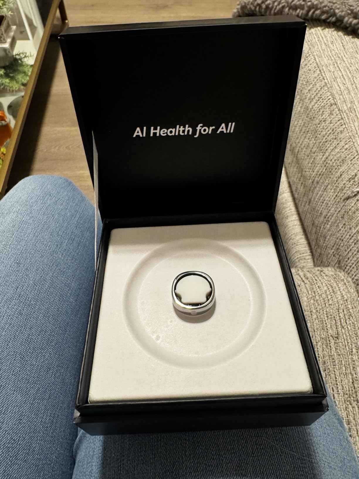 RingConn Gen 2 Air, Ultra-Thin AI Smart Ring, 10-Day Battery Life, Fitness/Sleep/Stress/HR Tracker customer photo 2