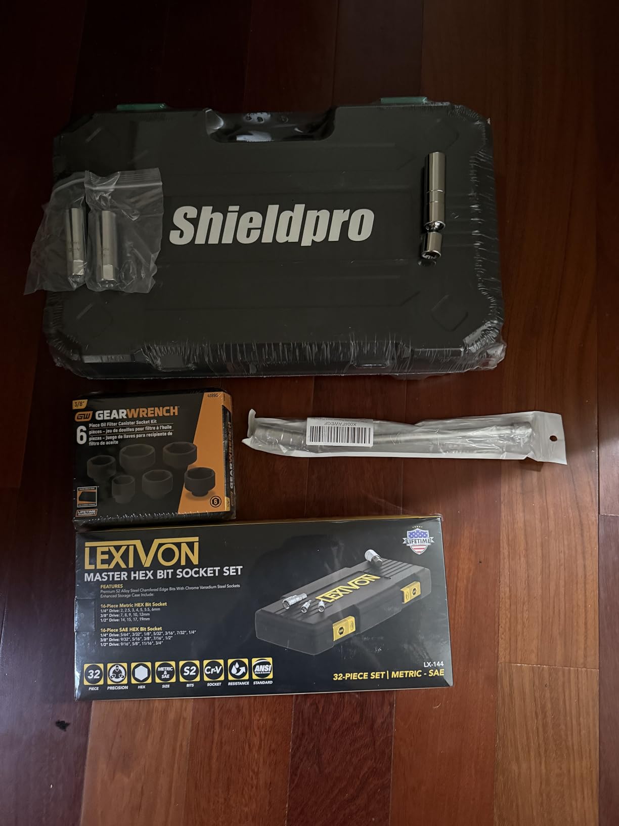 ShieldPro 20V Cordless Ratchet Wrench Set - 3/8