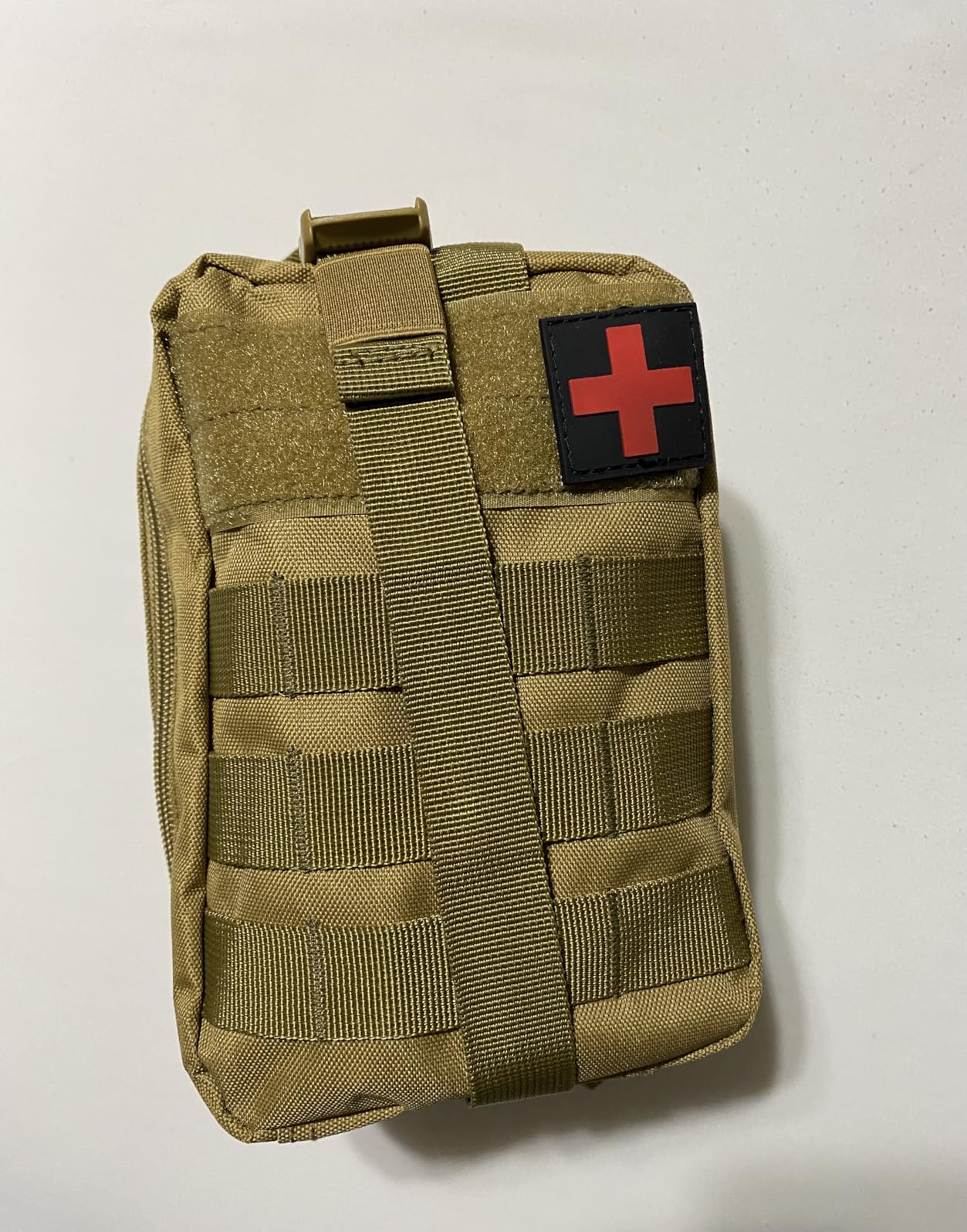 IFAK Trauma First Aid Kit Molle Pouches Emergency Survival Kit for Tactical Military Car Travel Hiking Camping with Vented Chest Seal, Israeli Bandage, Splint, Thermal Blanket, Gloves customer photo 2