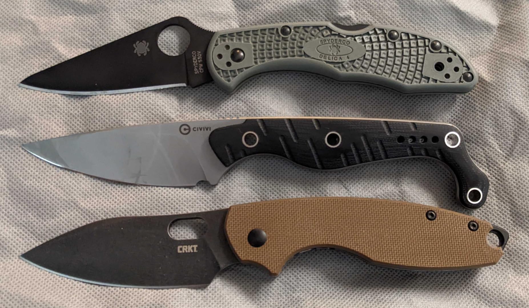 CIVIVI SOKN EDC Fixed Blade Knife with Kydex Sheath, Full Tang Tactical Knife with 2.82
