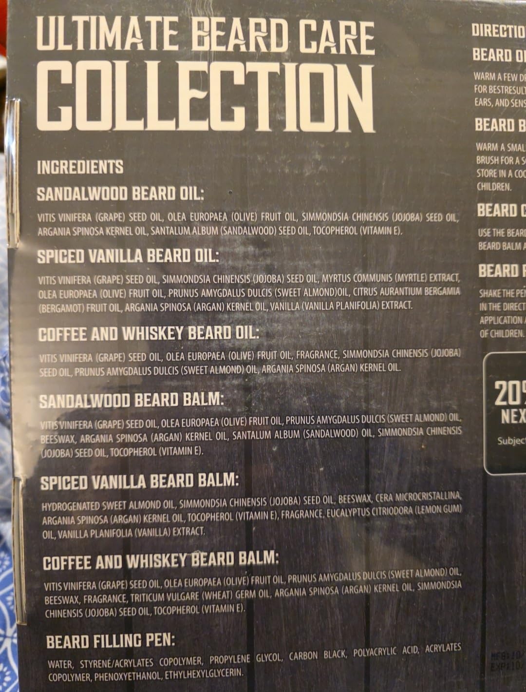 Viking Revolution Ultimate Beard Care Collection - Gifts for Men Includes Oil, Balm, Brush, Comb and Pen - Beard Kit for Men with Sandalwood, Spiced Vanilla, Coffee Whiskey, Sweet Tobacco customer photo 2