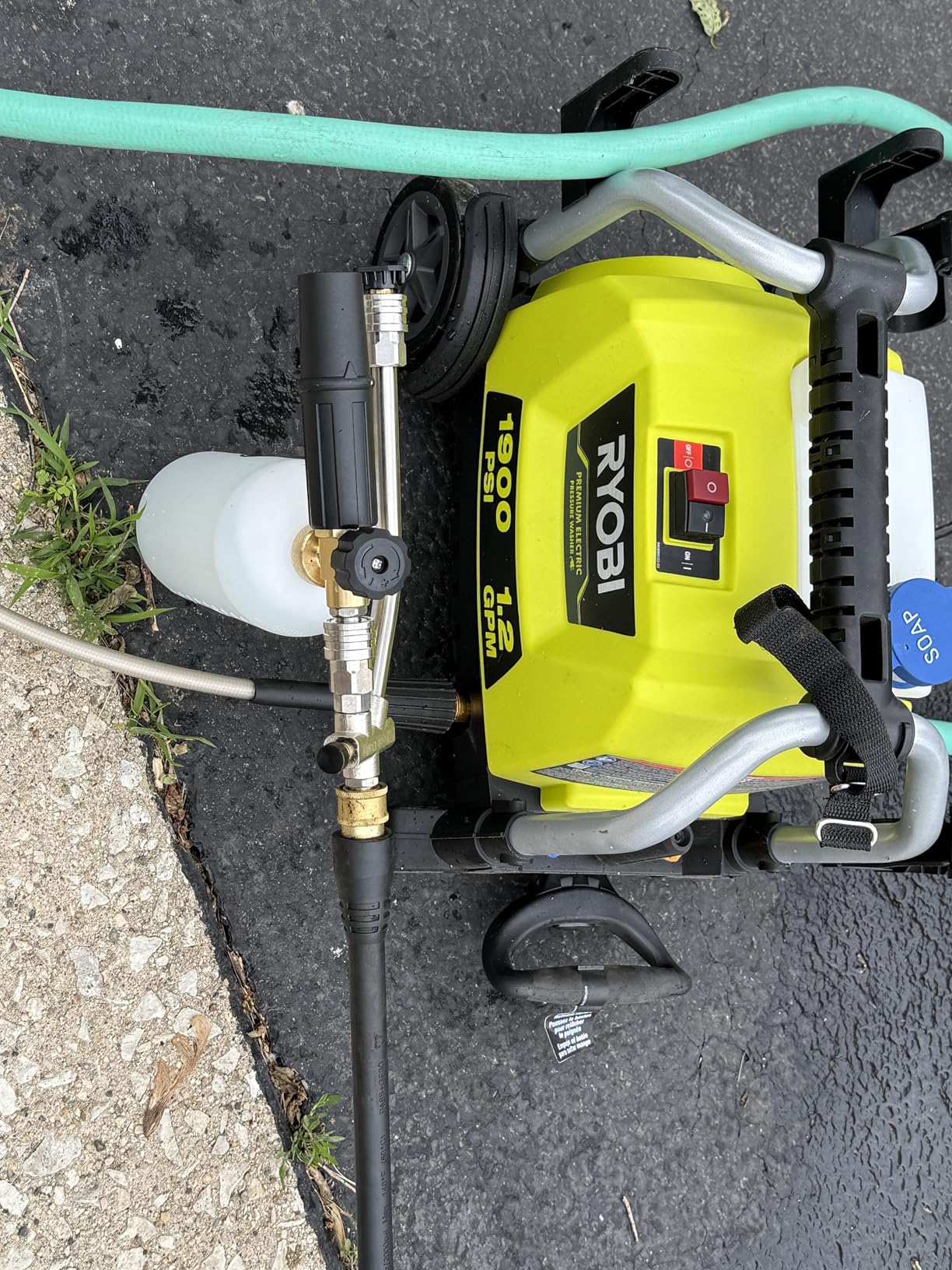 Tool Daily Foam Cannon with Dual Connector Accessory, 1/4 Inch Quick Connector, 5 Nozzle Tips customer photo 1