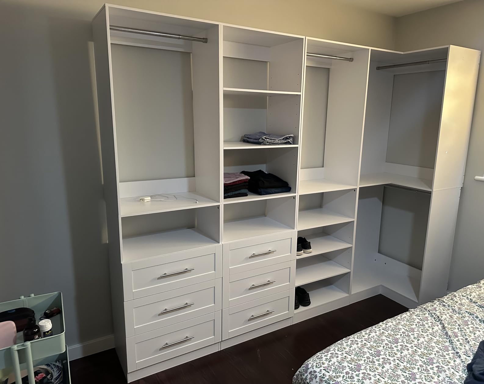 Vomavex Closet System with 4 sets, 101.9