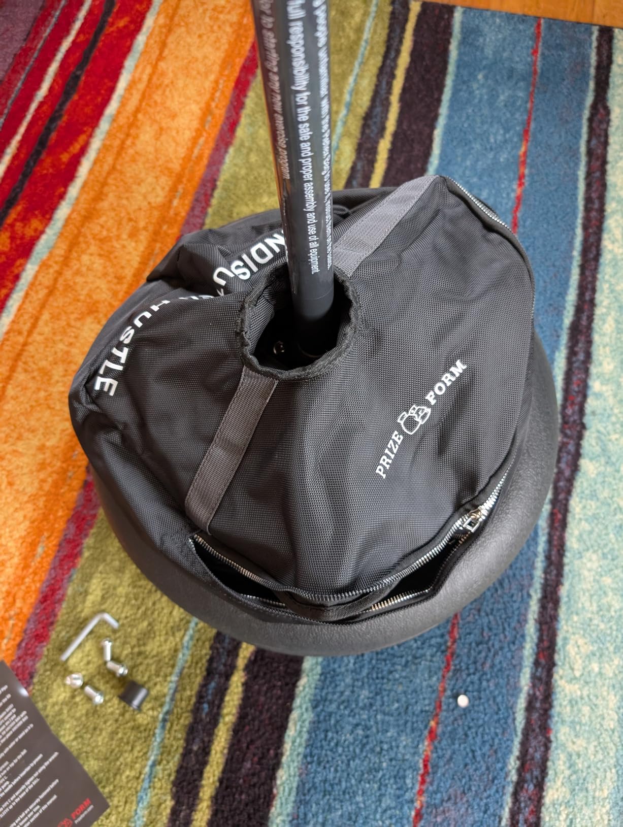 Cobra Reflex Bag, Fast Action Punching Bag with Stand, Punching Bags for Adults and Teens, Adjustable Height Boxing Trainer with Spring-Mounted Ball, Home Gym Boxing Equipment customer photo 2