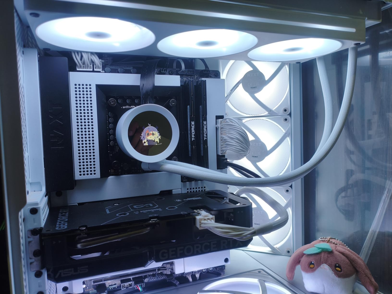 NZXT Kraken Plus 360 RGB - AIO CPU Liquid Cooler - 360mm Radiator - F360 RGB Core Single Frame Fan - Customizable 1.54