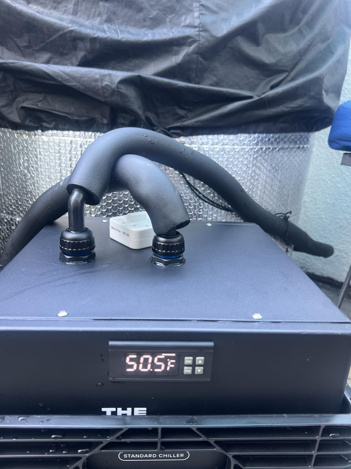 The Pod Company Standard Water Chiller - 1/3 HP - 41°F Cold Plunge Cooling System - Compact, Energy-Efficient, and Ideal for Daily Home Use customer photo 1