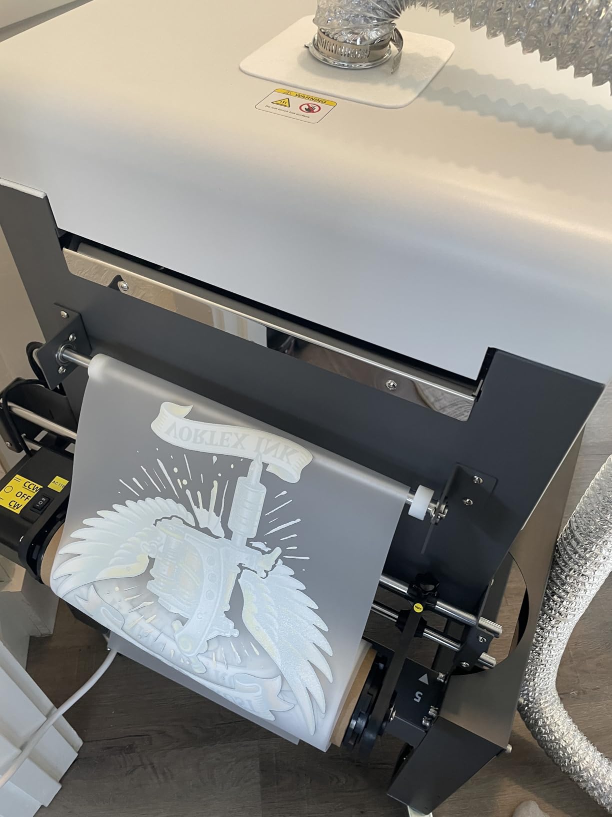 Lancelot M1630 Pro DTF Printer Bundle: Ultimate Automatic T-Shirt Printing Station w/Smart Maintenance, Mobile Workstation & Pro-Grade Equipment - Perfect for Startups & Small Businesses customer photo 2