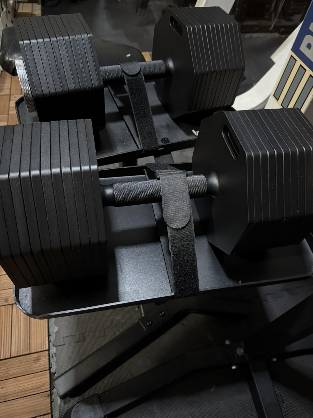 Adjustable Dumbbell Sets, Each 50/80/90/110/120LB Pairs Durable Steel Build, Free Weights Dumbbells Set of 2 with Anti-slip Handle, For Full Body Home Gym Workout Home Strength Training Equipment 50/80/90/110/120LBSX2 customer photo 1