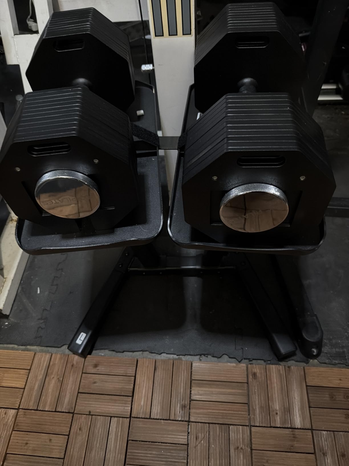 Adjustable Dumbbell Sets, Each 50/80/90/110/120LB Pairs Durable Steel Build, Free Weights Dumbbells Set of 2 with Anti-slip Handle, For Full Body Home Gym Workout Home Strength Training Equipment 50/80/90/110/120LBSX2 customer photo 2