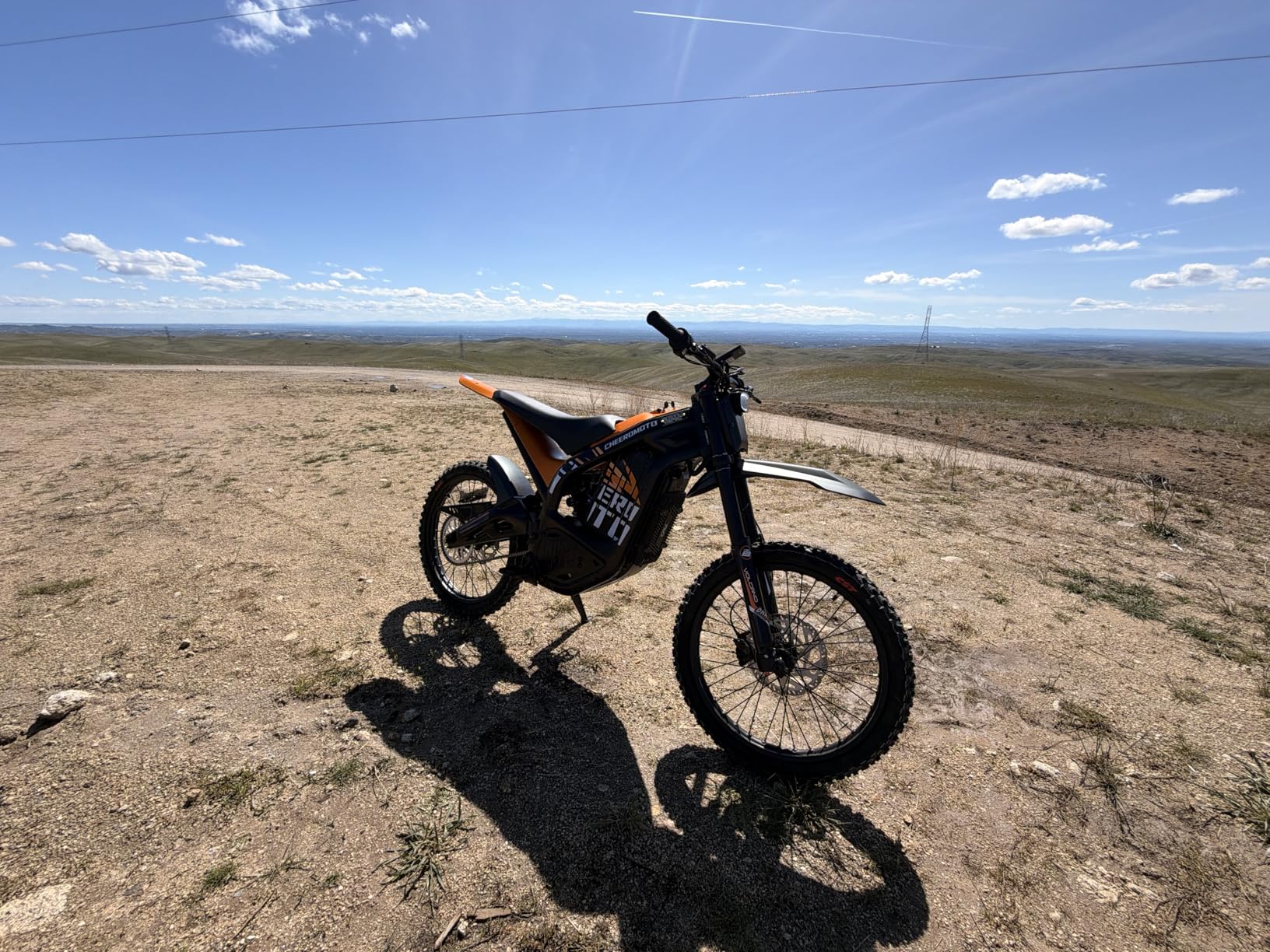 Electric Dirt Bike for Adults, 72V 8500W(Peak) - 52MPH Top Speed E-Motorcycle with 4-Piston Brakes, Off-Road Suspension, Removable Battery, Long Range, Built for Hills, Trails & Wild Terrain customer photo 2
