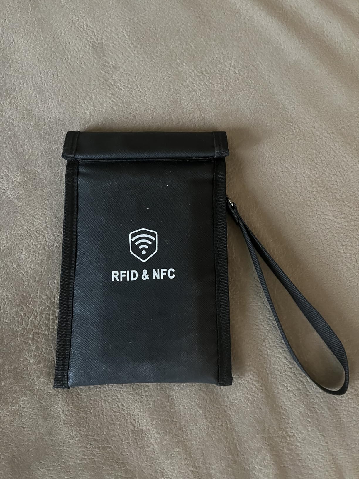 Military Grade Faraday Bags for Phones [5G/Bluetooth/WiFi/GPS] Signal Blocker, Fireproof Waterproof Anti-Scratch | Detachable Wrist Strap, RFID Blocking Anti-Tracking Pouch customer photo 1