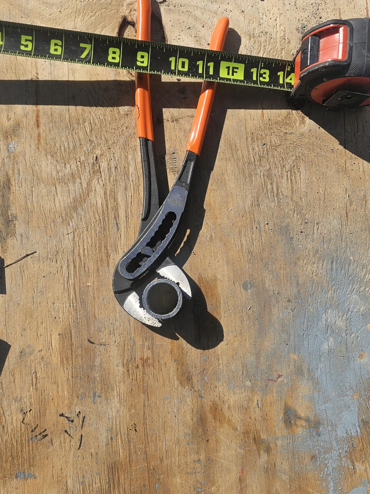 Klein Tools D5053KIT 3-Piece Classic Klaw Pump Pliers Set, 7-Inch, 10-Inch, and 12-Inch Pump Pliers, Compact Design with V-Jaw and Hardened Teeth for Maximum Torque customer photo 2