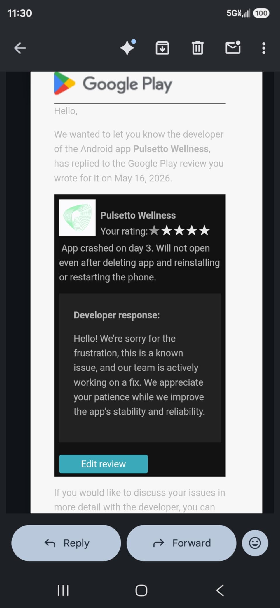 Pulsetto FIT (V2) Wellness Wearable - Relaxation, Sleep & Daily Wellness Support Device customer photo 2