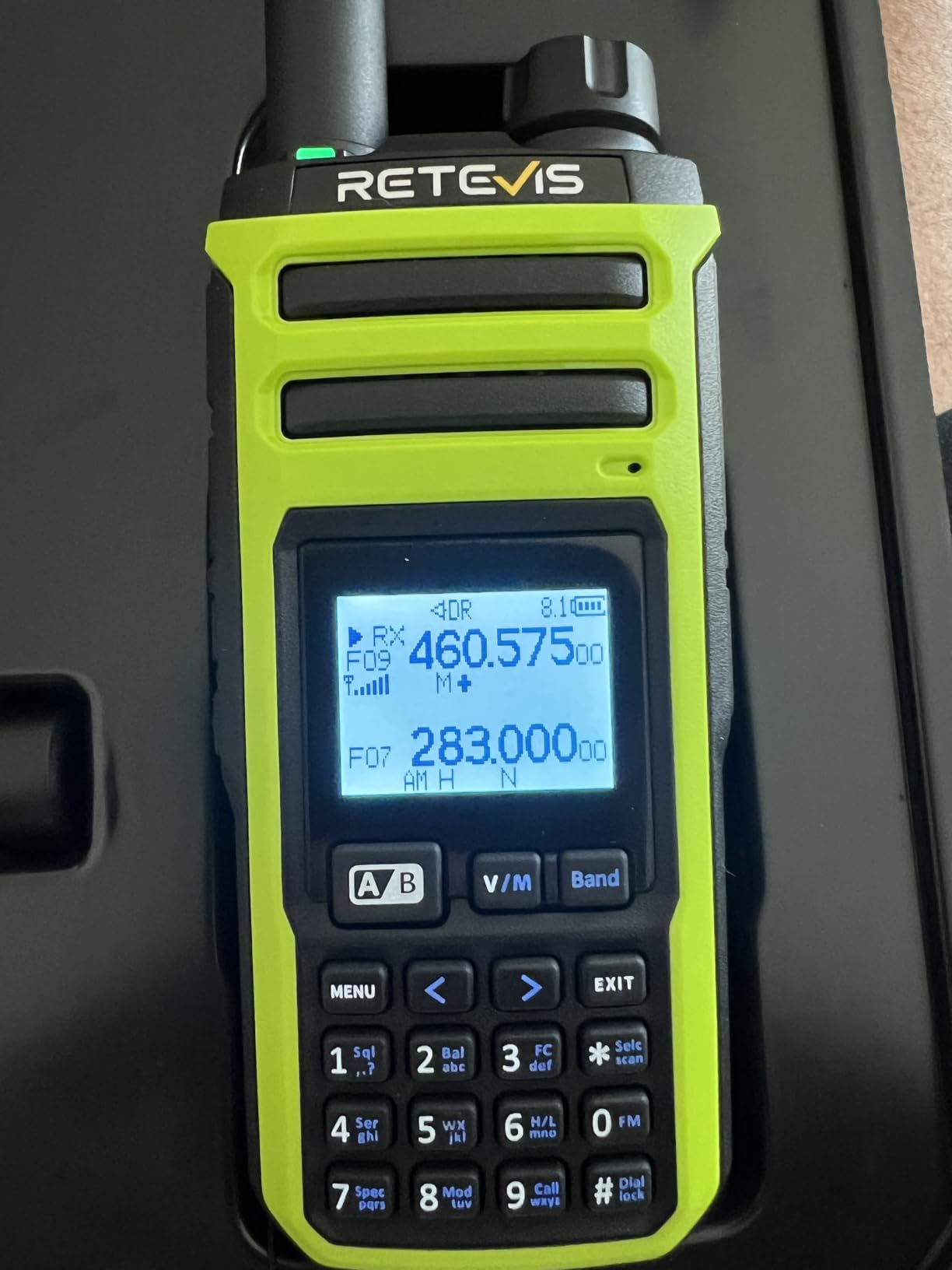 Retevis A3 Quad-Band Ham Radio Handheld, 10m/6m/2m/70cm Transceiver, SSB Reception, NOAA, High Power 2 Way Radio with Multi-Antenna Kit, 2500mAh Battery Suitable for Emergency and Outdoor, Green customer photo 2