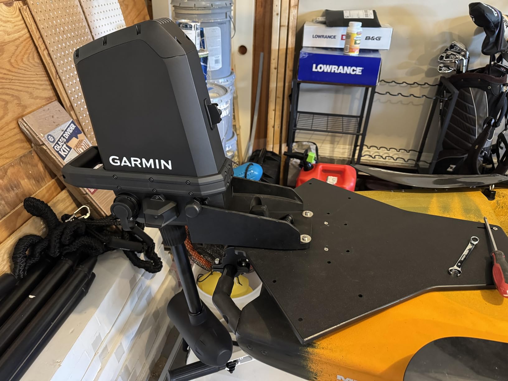 Garmin Force Kayak Trolling Motor - Simple Installation, Wireless Integration, 55 Lb Thrust customer photo 1