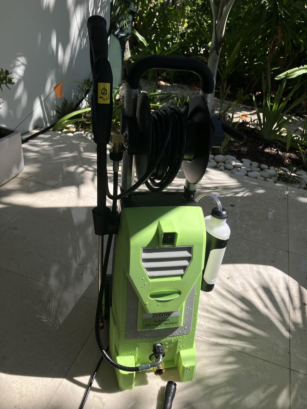 4200 PSI Gas Pressure Washer, 4.0 Max GPM 212CC 7HP Commercial Gas Power Washer, Spray Gun and Wand, 5 Nozzle Set, for Cars/Fences/Driveways/Homes/Patios/Furniture customer photo 2