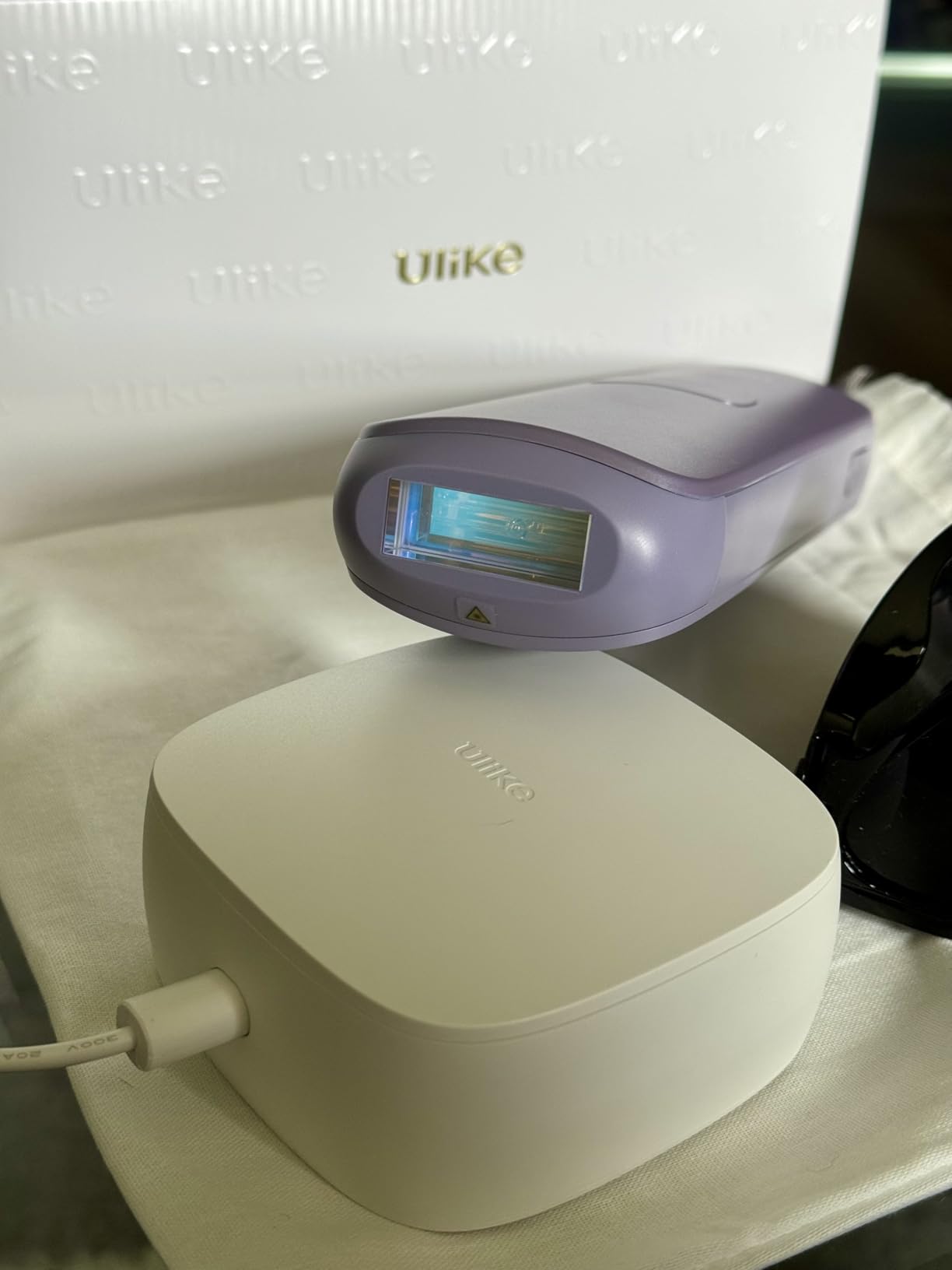 Ulike Laser Hair Removal Device Air 4 IPL Gift for Women and Men, Ice Cool and Permanent Hair Reduction for Nearly Painless, USHR Mode Hair Removal in 10mins from Home customer photo 2
