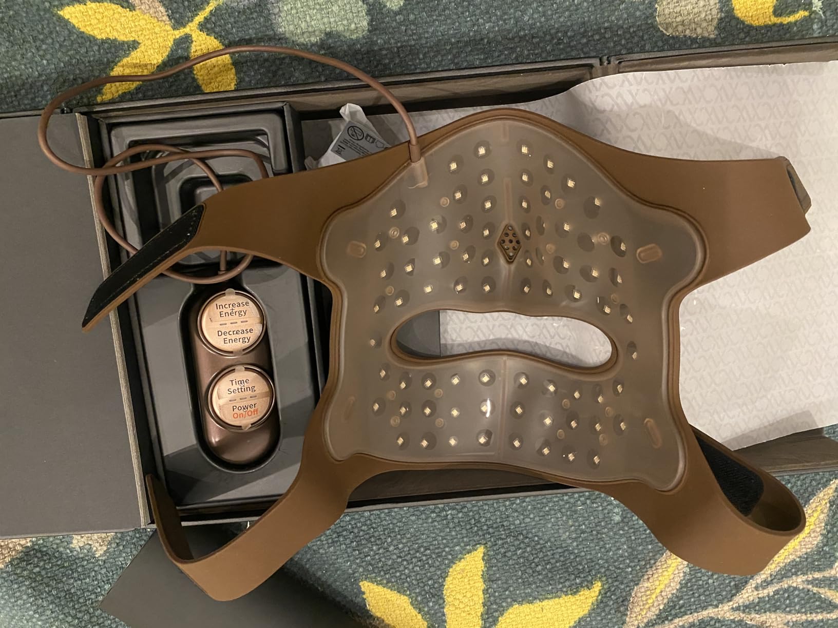 JOVS 4D Laser Light Therapy Mask, Red Light Therapy Mask for Face with FPT Technology, 4 Long Light Waves for Deep Anti-Aging and Wrinkle Reduction, 6x More Powerful than LED Laser Tech customer photo 2