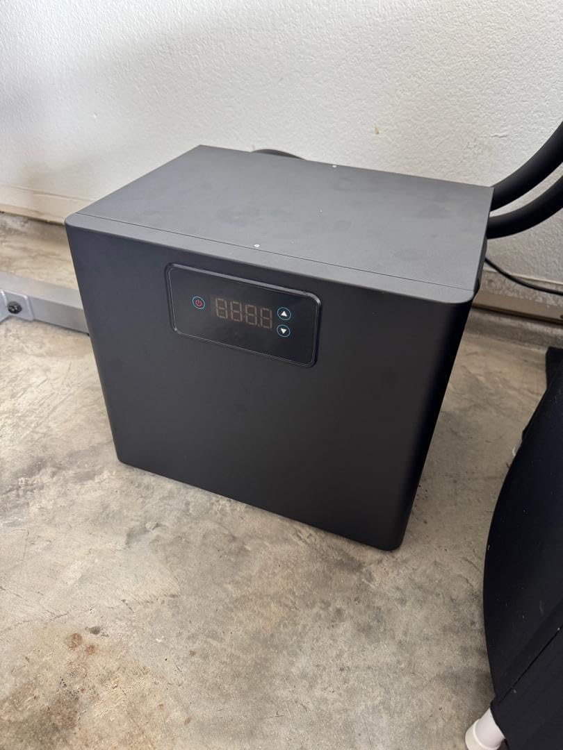Ice Bath Chiller for Cold Plunge, 1/3HP Cold Plunge Chiller with Built-in Pump & Filter, Upgraded Insulated Hoses, Submersible Pump customer photo 1