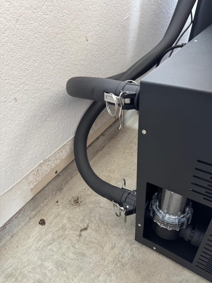 Ice Bath Chiller for Cold Plunge, 1/3HP Cold Plunge Chiller with Built-in Pump & Filter, Upgraded Insulated Hoses, Submersible Pump customer photo 2