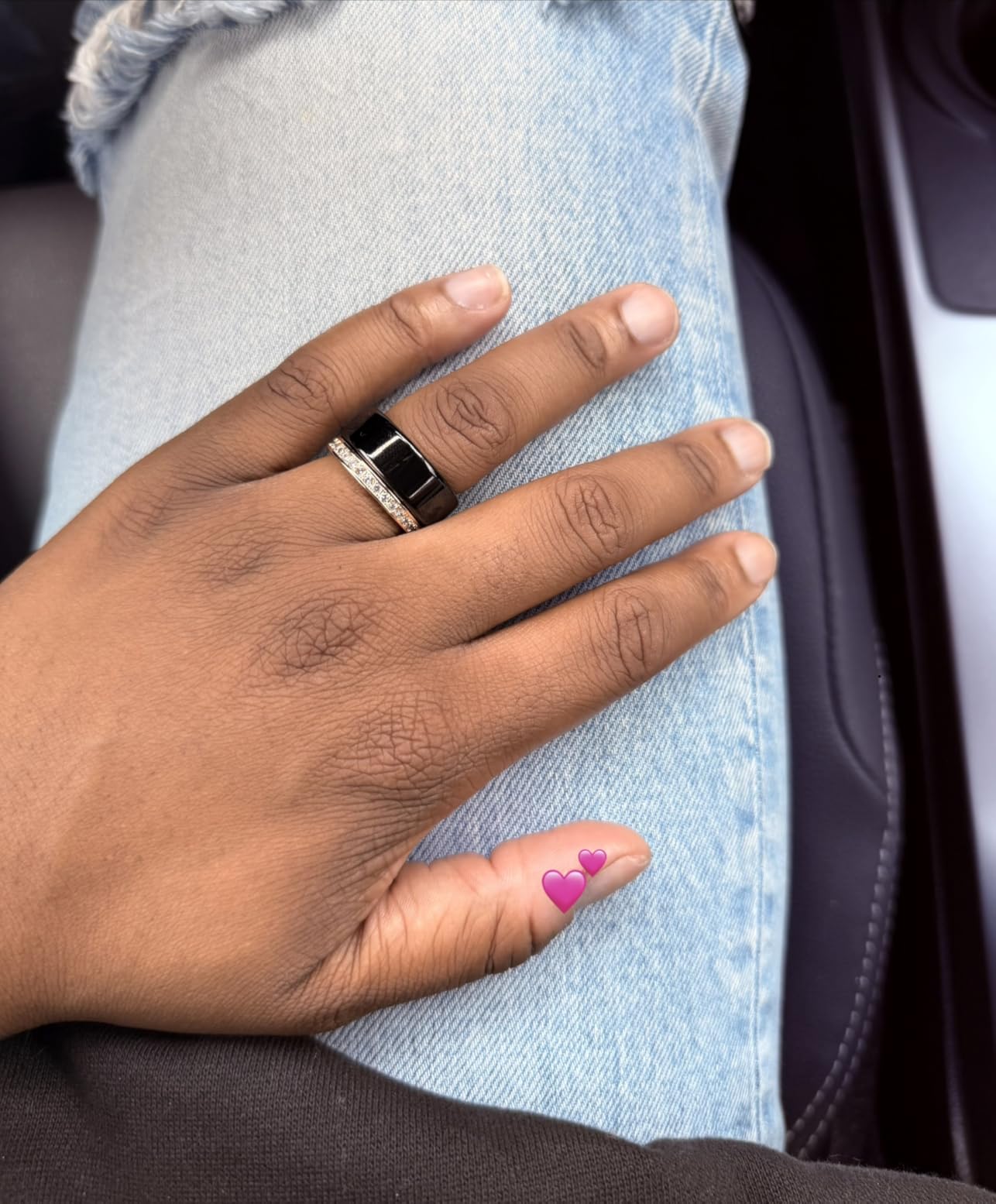 COLMI R02 Smart Ring, a smart Ring for Women and Men, with a Charging case, Supports Heart Rate, Blood Oxygen, Sleep Health Monitoring, and Sports Tracking Ring, No Subscription Fee customer photo 2