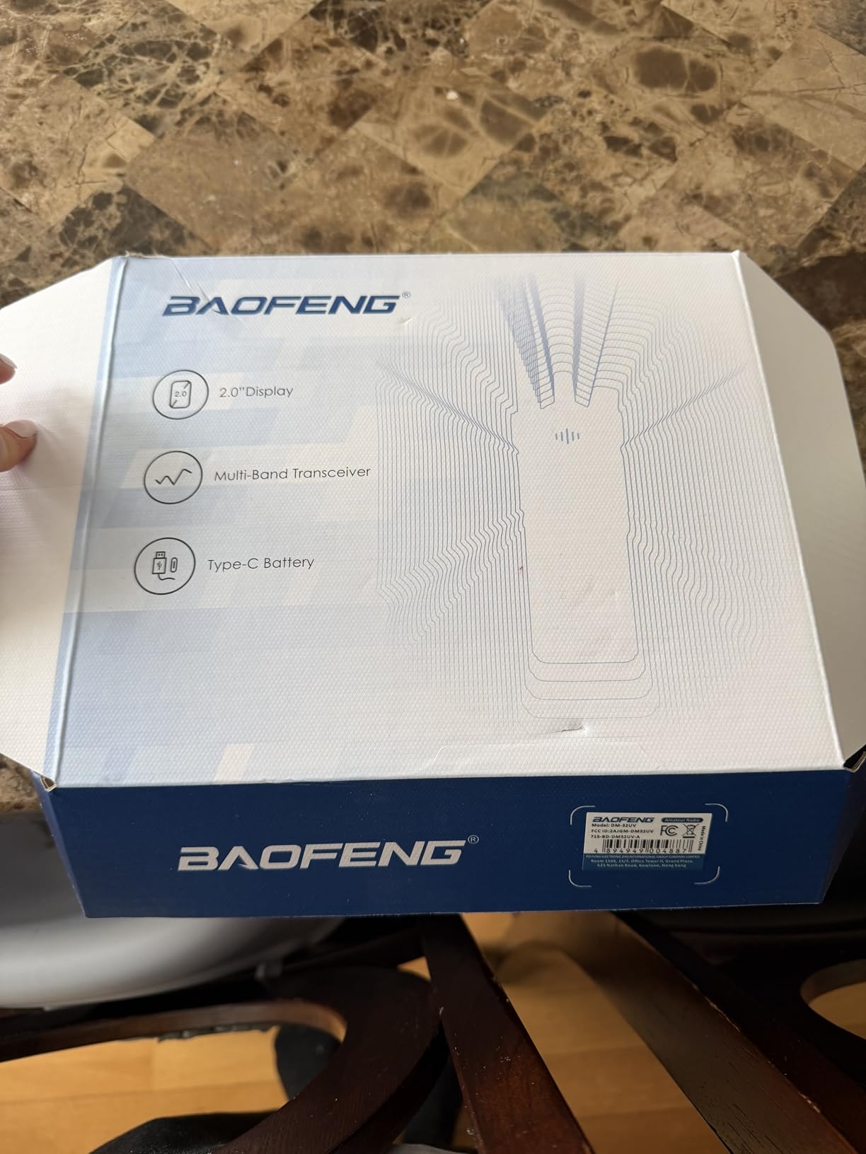 BAOFENG DM-32UV 10W DMR Radio with GPS & Digital APRS, Tier II Dual Band Ham Handheld Radio with UHF VHF Aviation FM Receiver, NOAA Alert, 4000 Channels, USB-C Rechargeable, Extra Case Holder customer photo 2