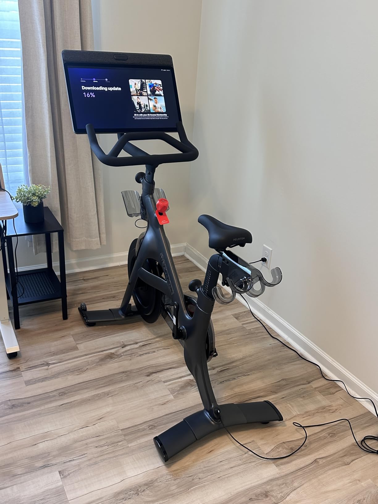 Peloton Bikes, Indoor Exercise bikes for Cardio and Strength Training customer photo 1