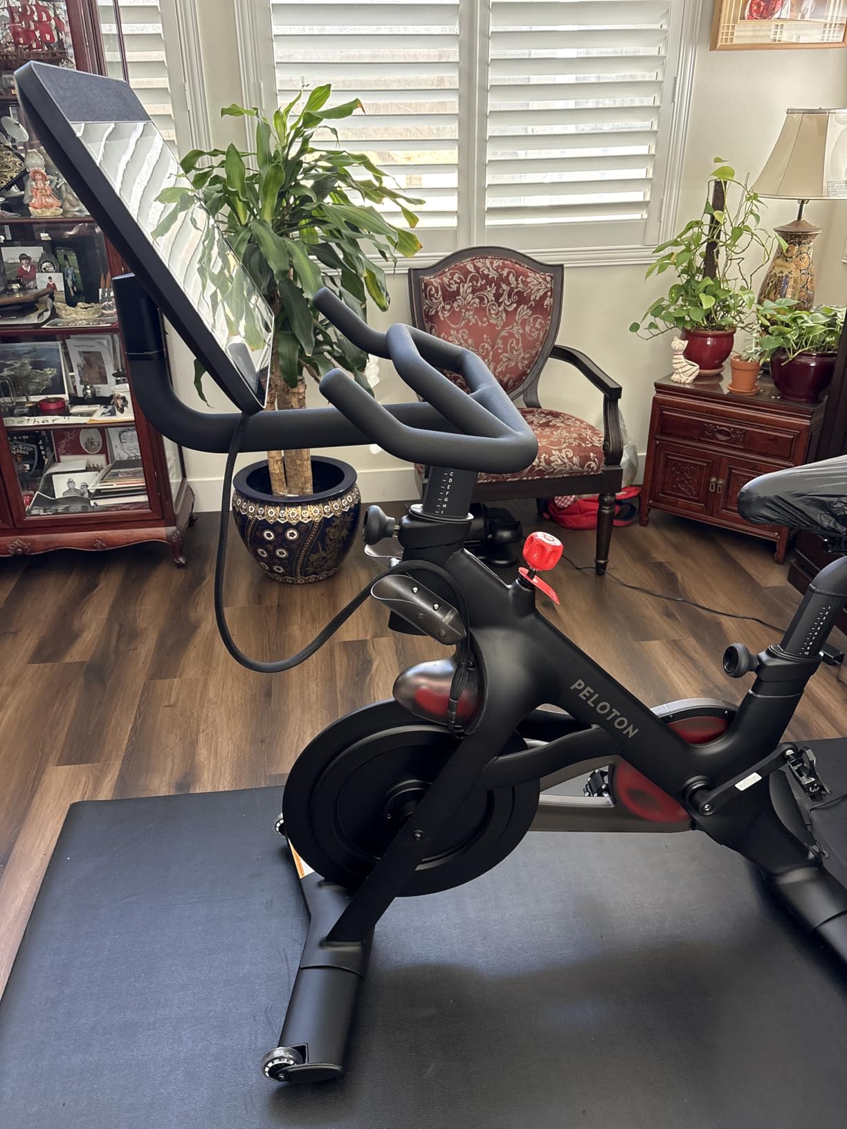 Peloton Bikes, Indoor Exercise bikes for Cardio and Strength Training customer photo 1