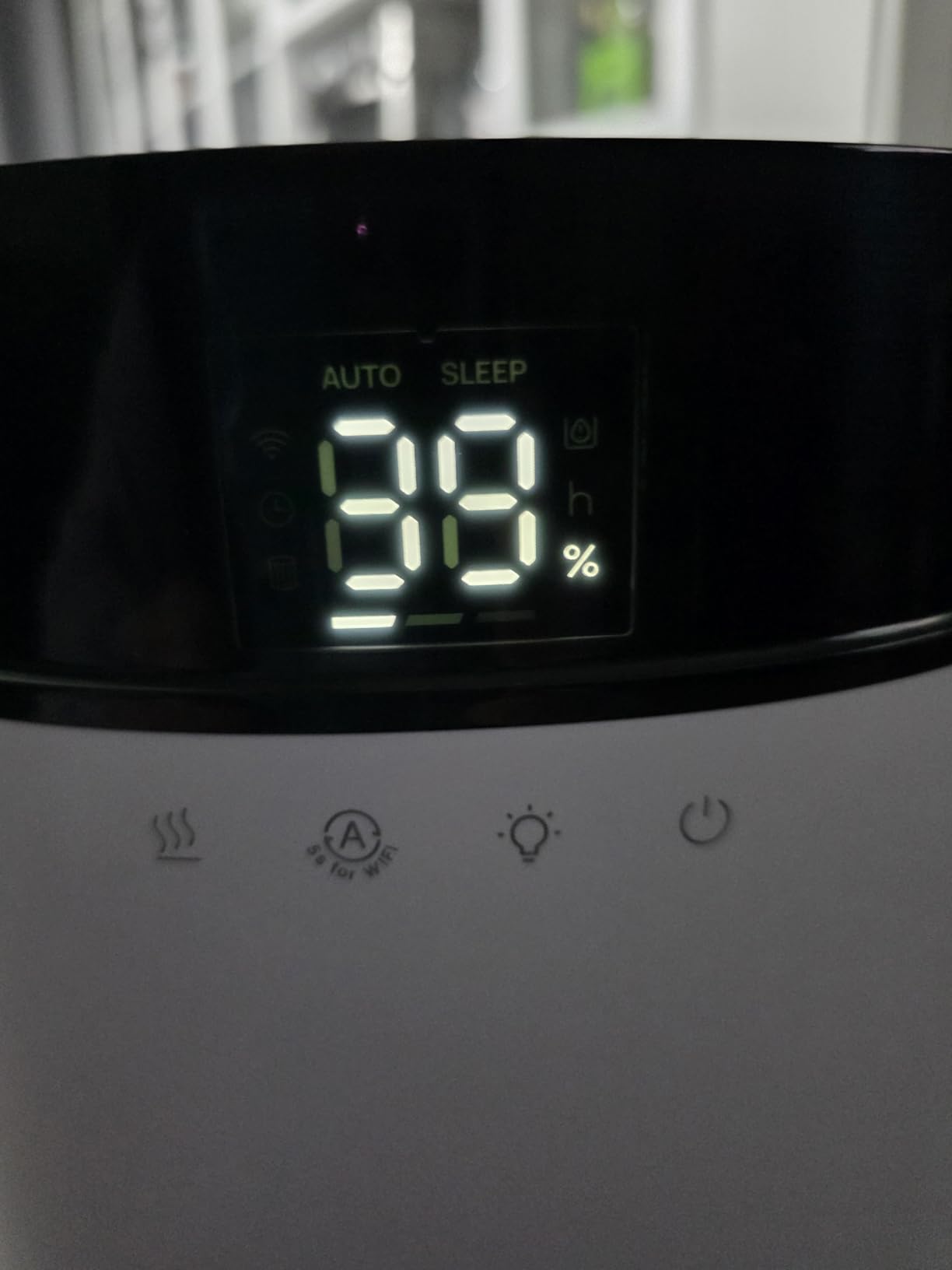 DREO 16L Smart Humidifier Large Room 1000 ft², 130H Cool Mist Air Humidifiers for Bedroom Plants Baby, Top Fill, Remote/Touch/Voice & APP Control, Clean Tank Technology, 30dB, HM755S Grey customer photo 2