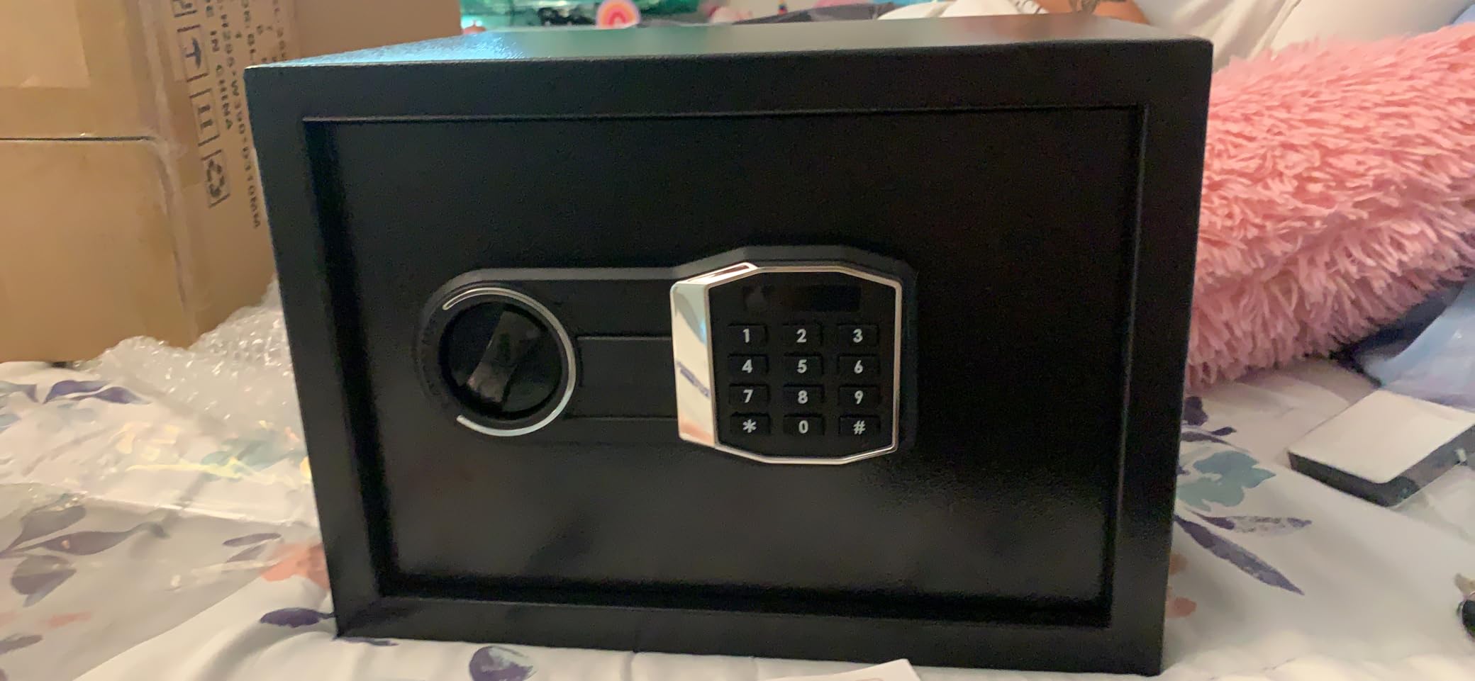 7.0 Cub Extra Large Home Safe Fireproof Waterproof, Digital Fireproof Safe Box with Fireproof Bag, Electronic Keypad and Emergency Keys, Fire Safes for Home File Ammo customer photo 1