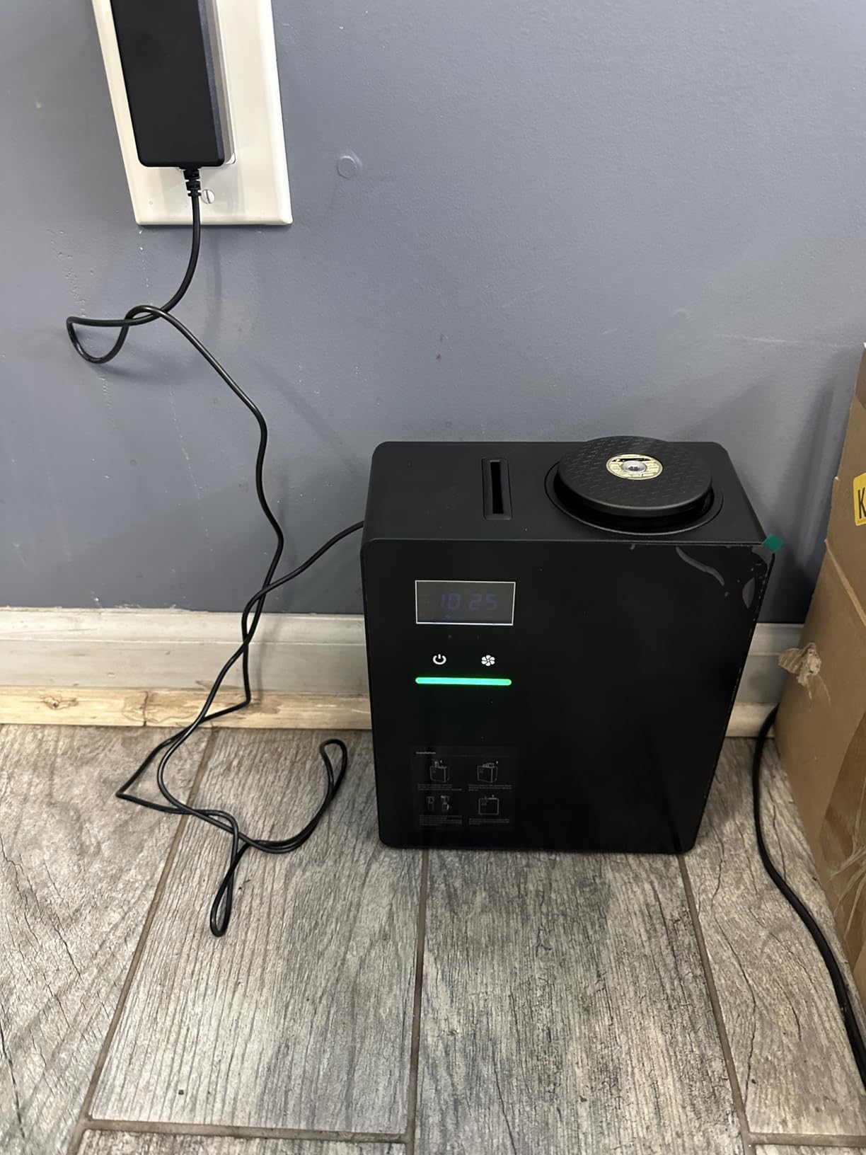 Waterless Essential Oil Diffuser 5000 Sq.Ft Coverage for Large Home, Hotel, or Office, 200ml Cold Air Scent Diffuser Machine with Bluetooth App Control, Quiet No-Heat HVAC Fragrance Diffuser customer photo 1