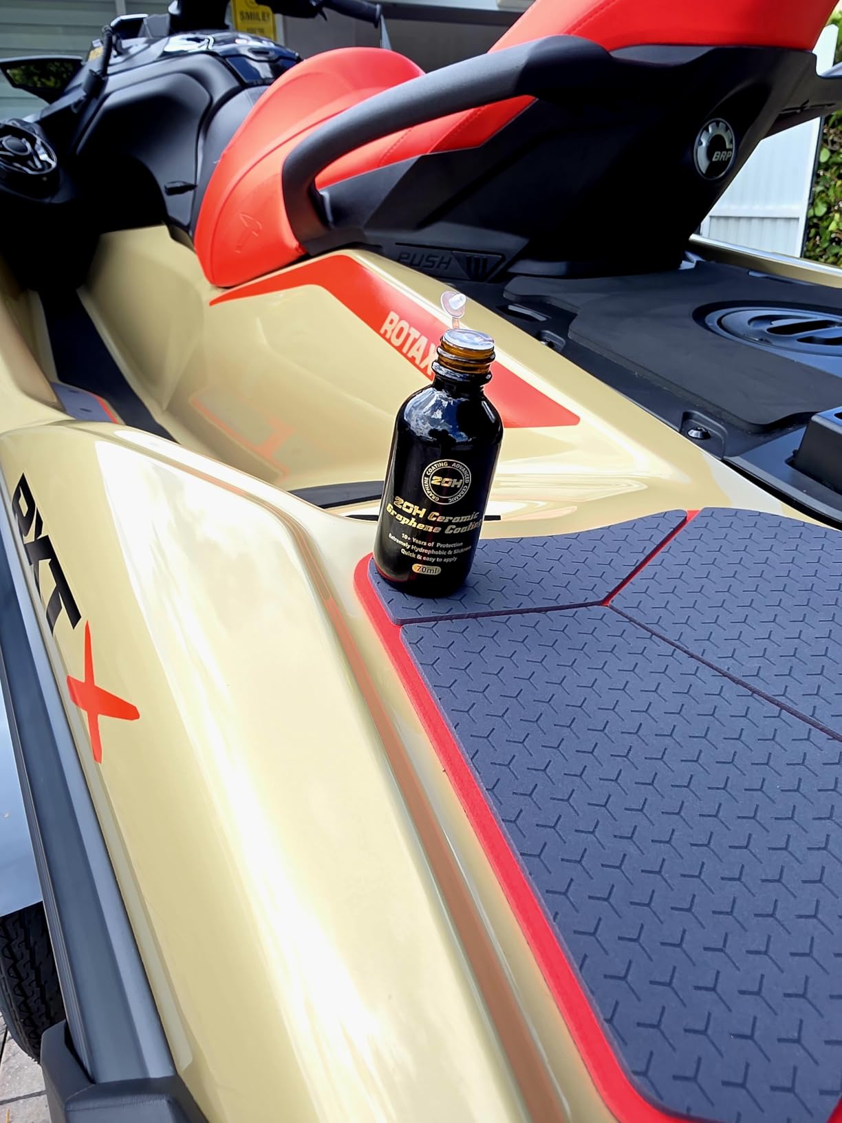 20H Advanced Graphene Ceramic Coating for Cars (70ml) - Car Detailing Kit, 10+ Years of Long Lasting Protection, Apply After Car Wash & Paint Correction, Ultra High Gloss customer photo 1