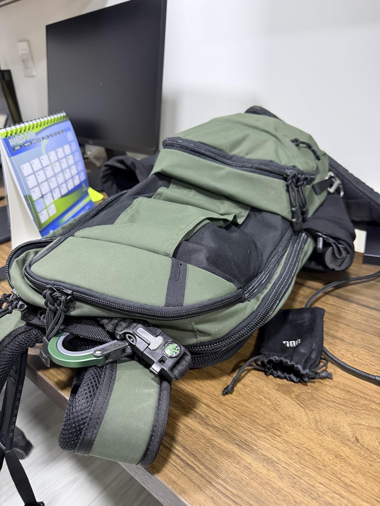 Ready Pack X Tactical Backpack - 20L EDC Backpack with CCW Access, Rapid Pull Tab, and Convertible MOLLE Front Panel - Black customer photo 1