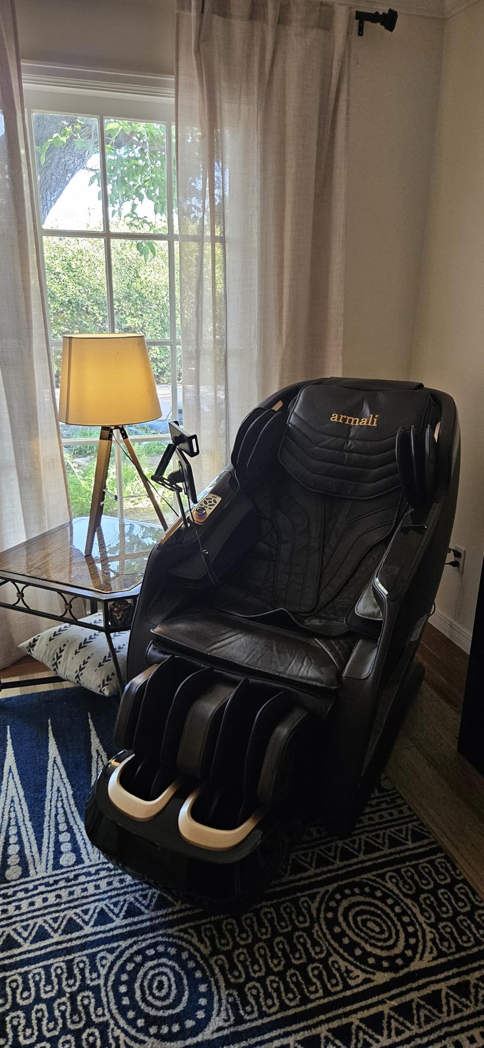 4D Massage Chairs Full Body,Zero Gravity SL-Track Shiatsu Massage Chair Recliner,Core Heating,20 Massage Techniques,Deep Yoga Stretch,Foot Rollers, Ai Voice,Touch Screen,Wireless Charging customer photo 2