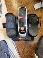 Under Desk Elliptical Machine, Electric Elliptical Leg Exerciser While Sitting for Seniors with Upgraded 15 Speeds & 12 Auto Mode, Forward & Reverse Direction, Quiet Portable Seated Pedal Exerciser customer photo 1