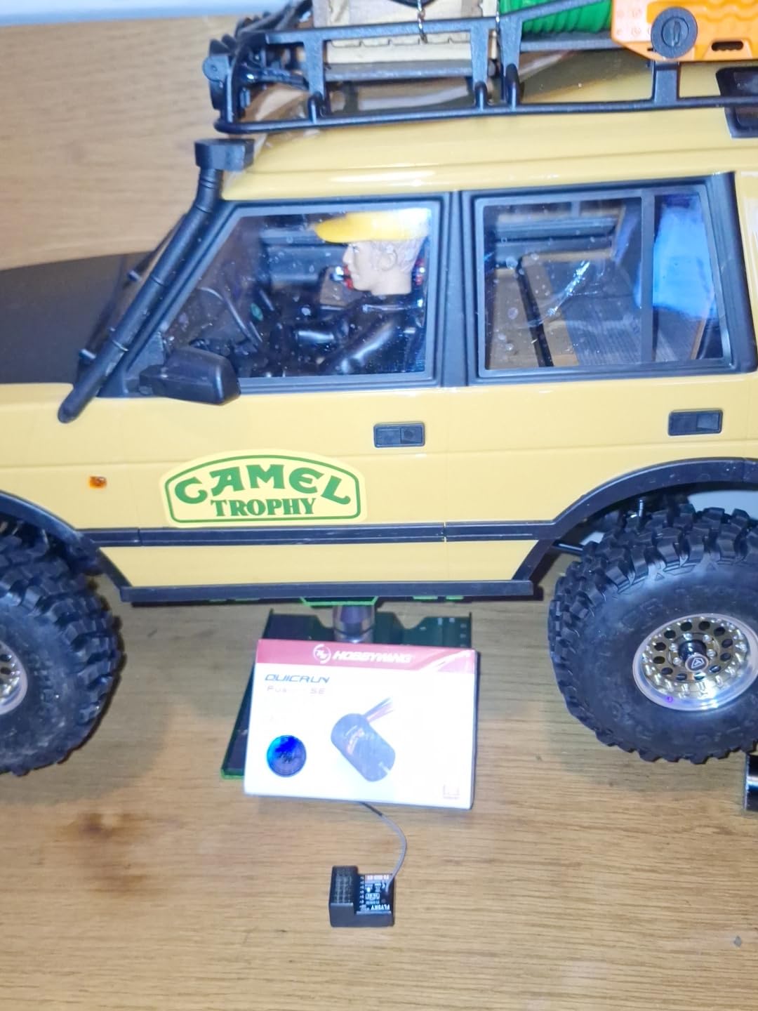 FMS FCX10 1/10 RC Crawler Land Rover Camel Trophy Edition, Official Licensed 4WD All Terrain Off-Road RC Truck for Adults, High-Detail Scale RC Car with Metal Gears, Upgraded Shocks (Defender) customer photo 1