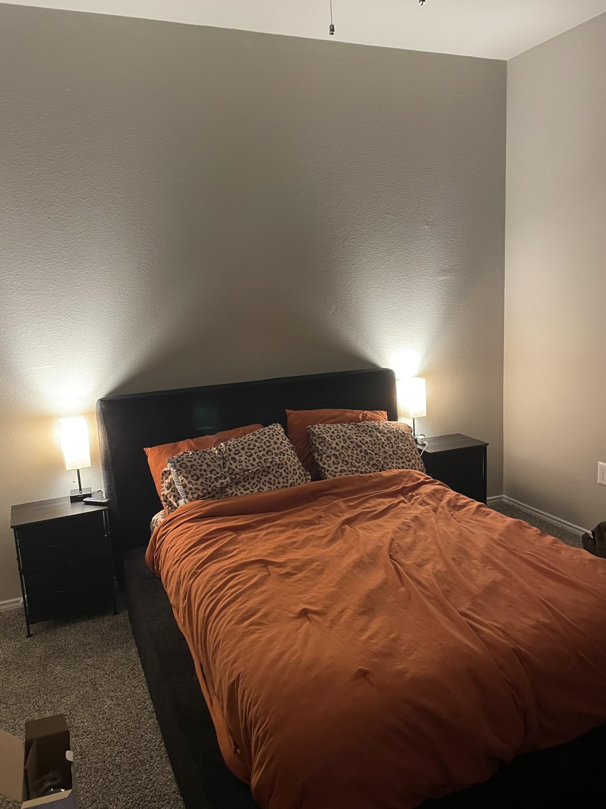 RECCI AirFrame King Size Bed Frame with Headboard, Cloud Upholstered Platform Bed Frame, 5 Inch Foam Cushioned, No Box Spring, Easy Assembly, Beige Chenille customer photo 1