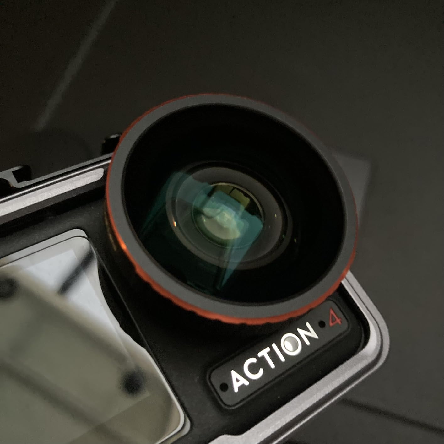 K&F CONCEPT Wide-Angle Lens Compatible with DJI Osmo Action 5 Pro, Screw On 185 degree Wider View Multi-Coated Optical Glass Action Camera Accessories for Osmo Action 4 customer photo 1