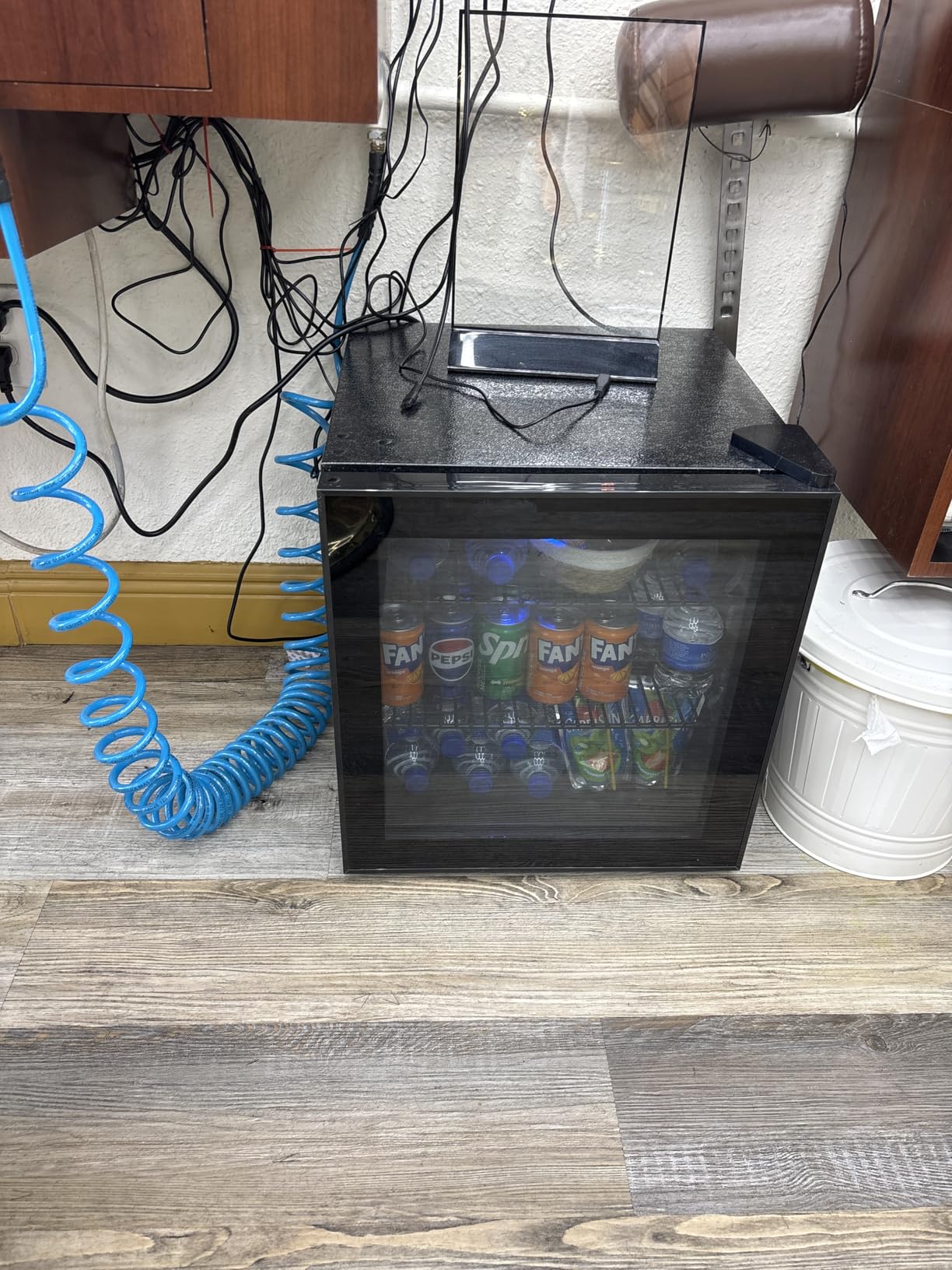 Antarctic Star 24 Inch Outdoor Beverage Refrigerator, 180 Can Stainless Steel Mini Fridge, Undercounter Built-in or Freestanding, Fast Cooling Low Noise Wine Cooler for Home Patio, 32-50F customer photo 2