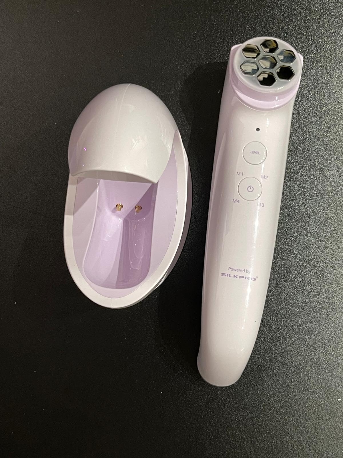 DermRays Multi-RF Microcurrent Device with 650nm Red Light, 4-in-1 Facial Toning Tool with Multi-Leading Tech for a Visibly Radiant & Youthful Appearance customer photo 2